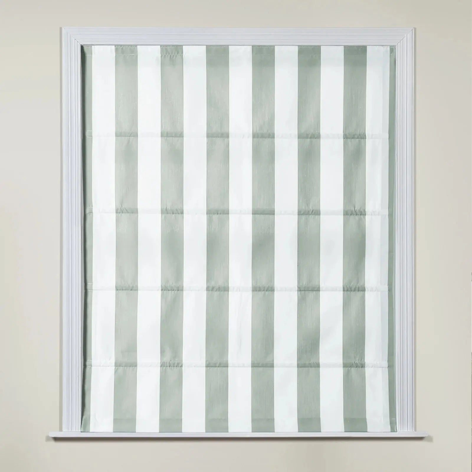 Celia Patterned Cordless Roman Shade Window Treatment - Blackout Fabric for Bedroom & Living Room Privacy & Light Control