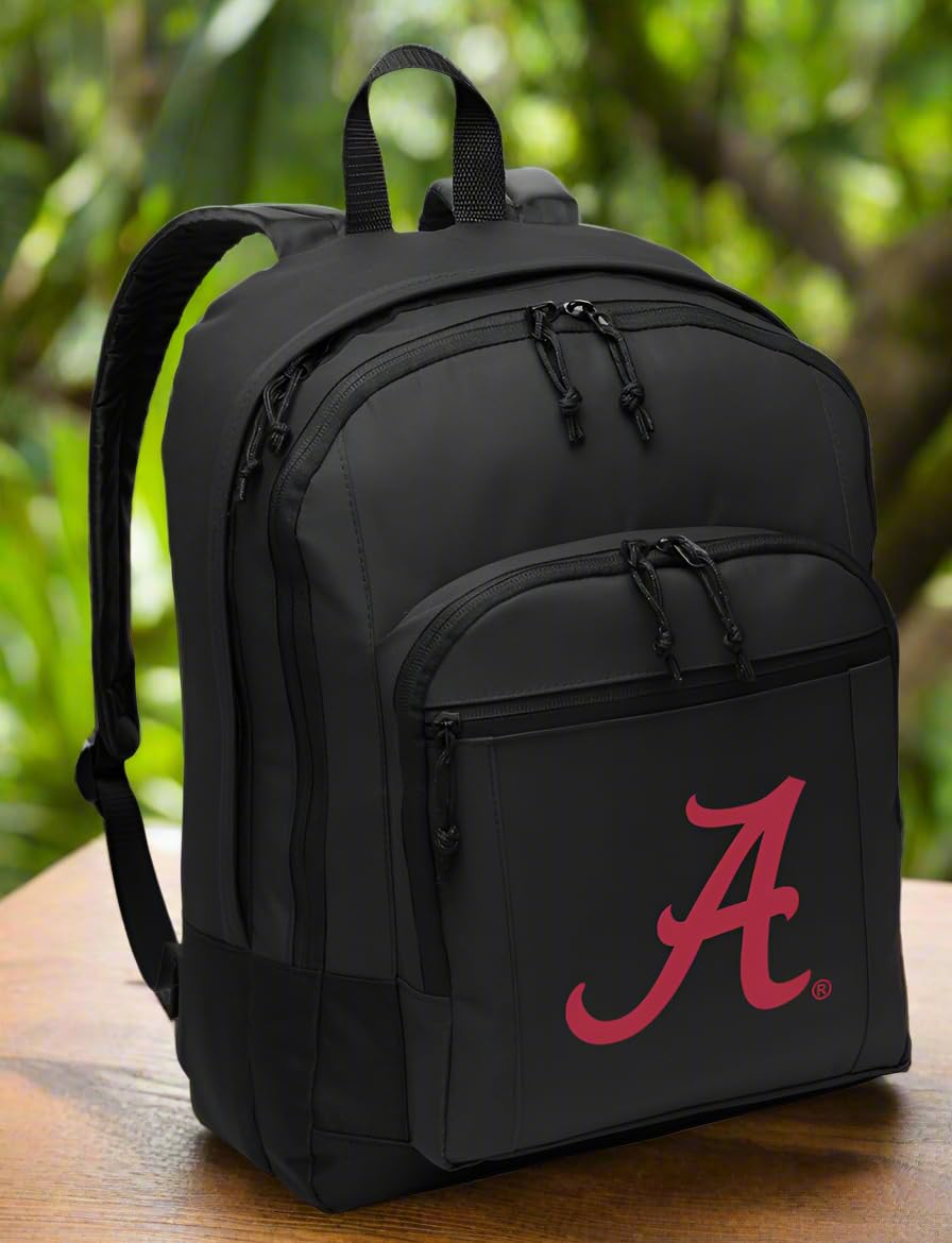 Alabama Crimson Tide Backpack for College Students - Classic Style Laptop Backpack with Sleeve - Perfect for Campus, Travel & School Accessories