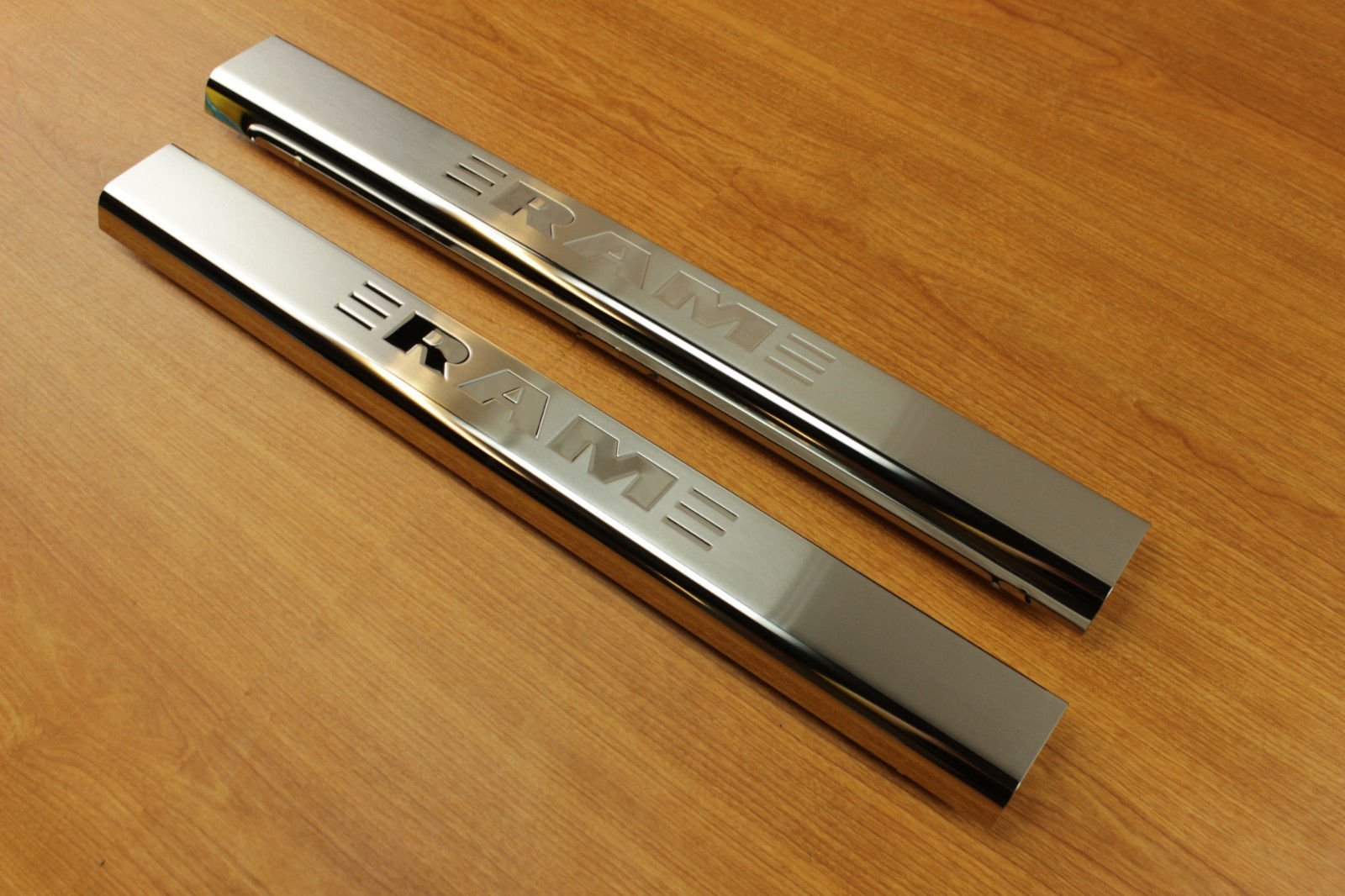 Mopar Dodge Ram Door Sill Guards - Stainless Steel OEM Replacement Parts for Dodge Ram Trucks - Protect Your Vehicle Interior from Scratches and Wear