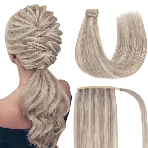 Pony-4-#20/60 Dirty Blonde Mix Platinum Blonde