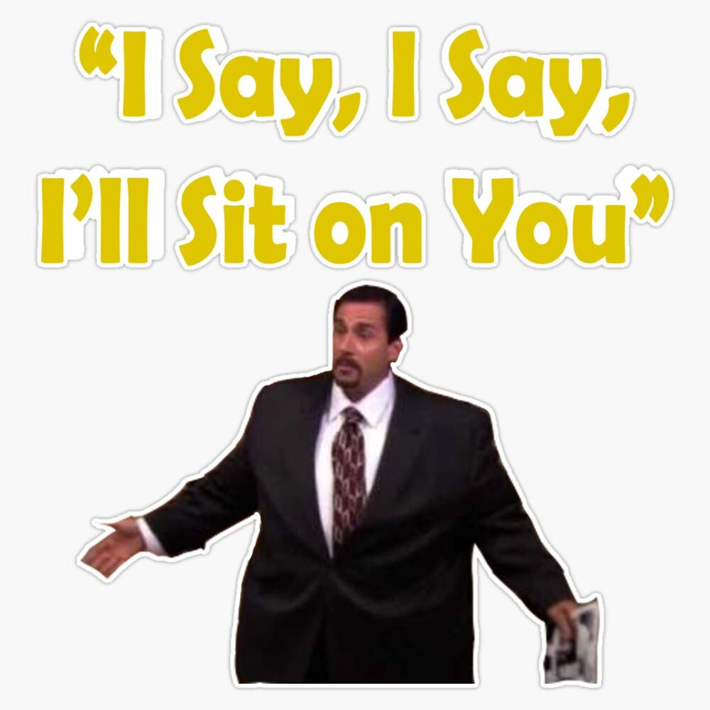 Michael Klump Office Sticker Decal - 5