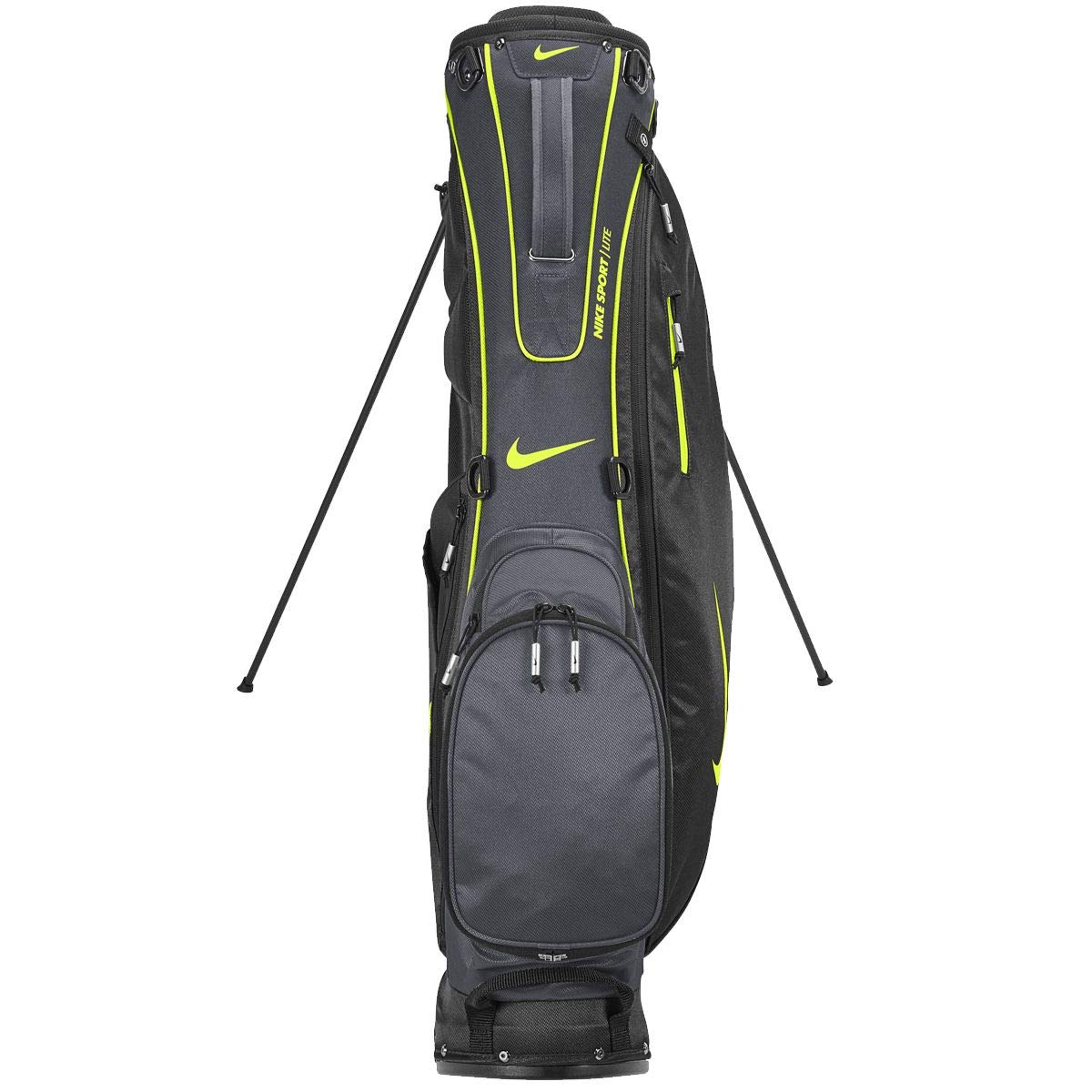 Nike Sport Lite Golf Bag - Lightweight Stand Golf Bag for Men & Women, Durable & Water-Resistant, Black - Perfect for Golf Tournaments, Driving Range & Travel