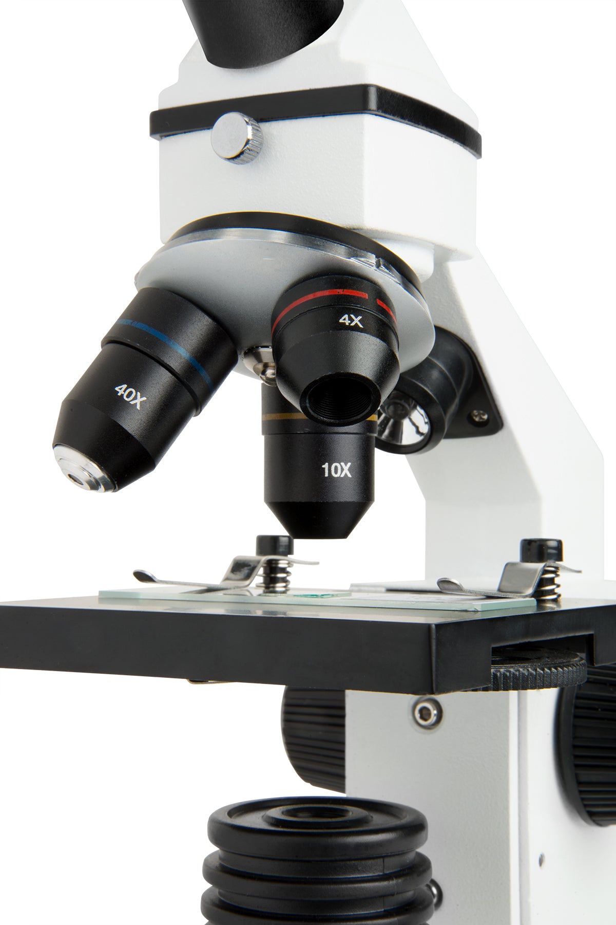 Celestron Labs CM400 Compound Microscope - 40X-400X Magnification, LED Illumination for Students & Professionals | Ideal for Biology, Lab Research & Classroom Learning