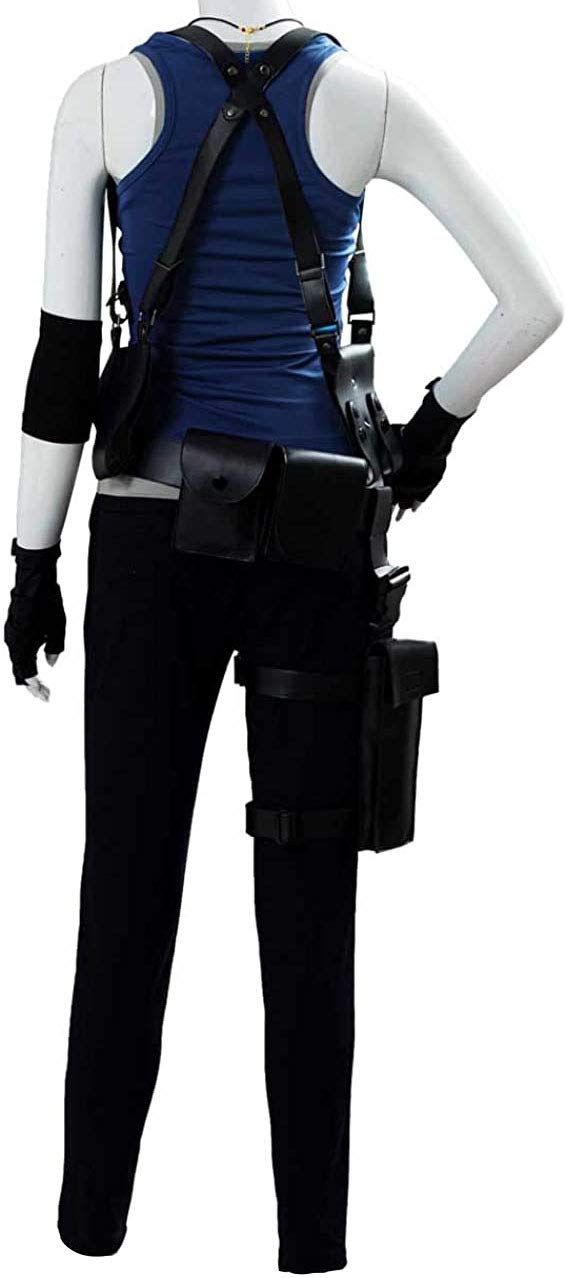Jill Valentine Costume for Women - Adult Halloween Cosplay Outfit Full Set | Resident Evil Inspired Costume for Parties, Halloween & Cosplay Events