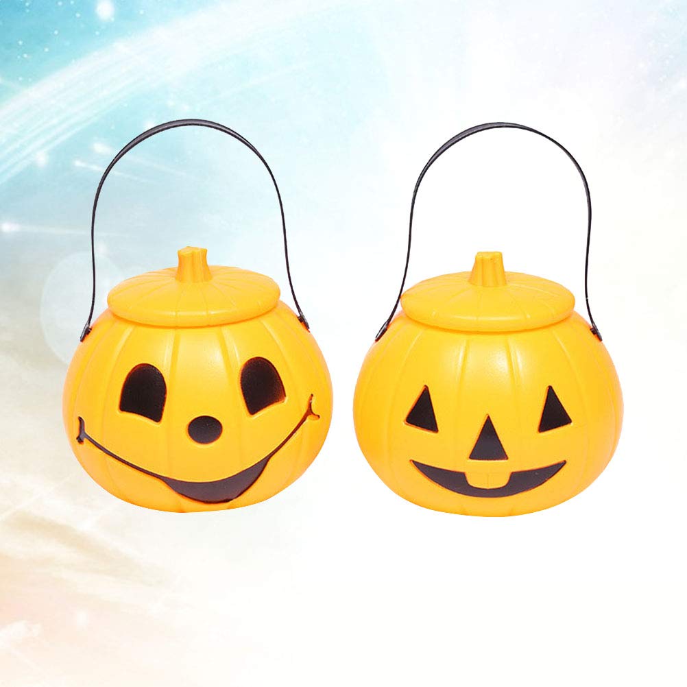 Roman Soldier Costume Candy Bucket - Halloween Trick or Treat Pumpkin Pail with Cover, Adult & Child Props for Mailbox Decoration, Candy Stand, Party Favors - Perfect for Halloween Parties, School Events and Themed Costume Contests