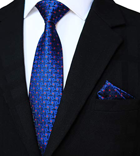 Red Dots&navy Squares