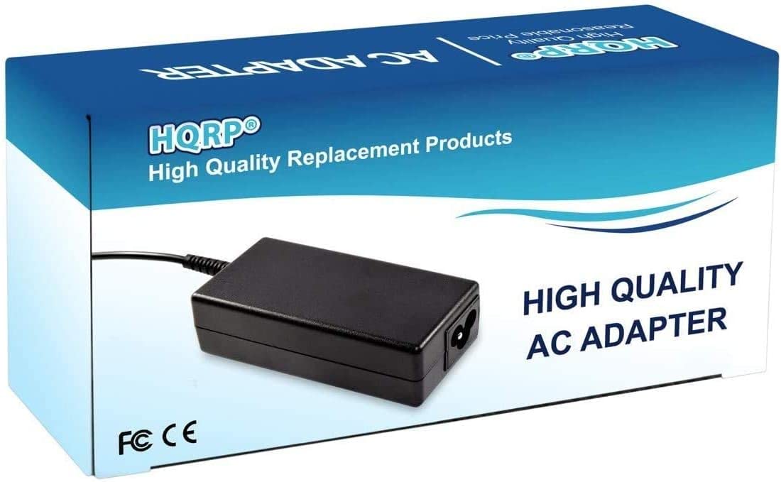 HQRP 24V AC Adapter Charger for Microsoft XBOX 360 Racing Wheel (WRW01/WRWO1/WRW02/WRWO2) - Replacement Power Supply with Euro Plug - Perfect for Gaming & Racing Simulation Setups
