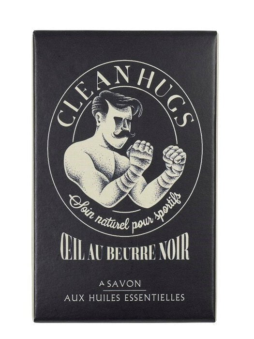 Clean Hugs Beurre Noir Soap - Organic, Moisturizing & Luxurious Bar Soap for Dry & Sensitive Skin - Perfect for Daily Use, Gifts & Spa Relaxation at Home