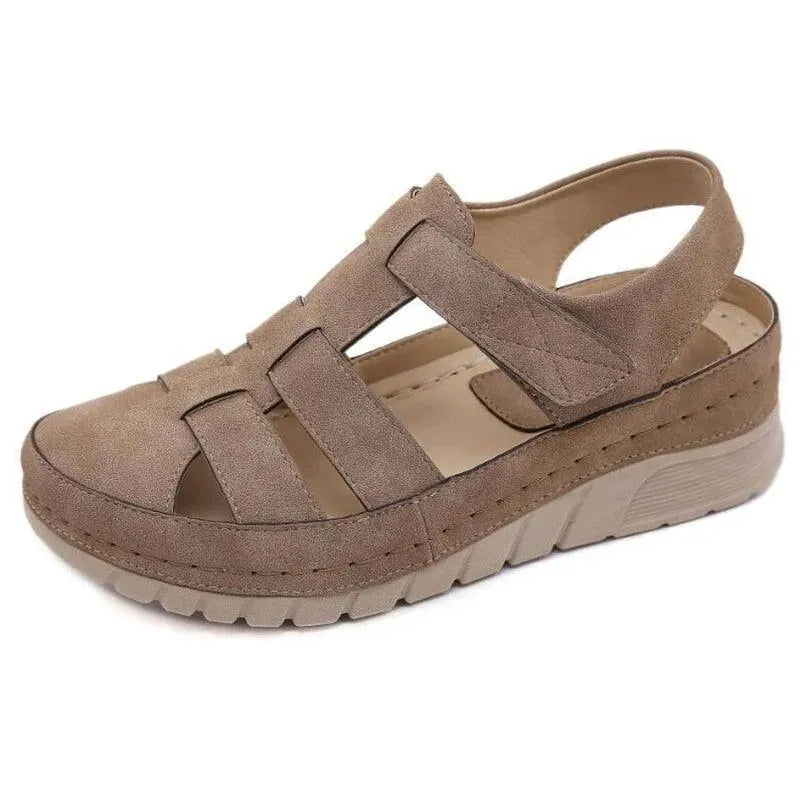 Comfortable Walker Wedge Sandals for Women - Stylish Summer Casual Shoes with Arch Support | Perfect for Beach, Travel & Everyday Wear