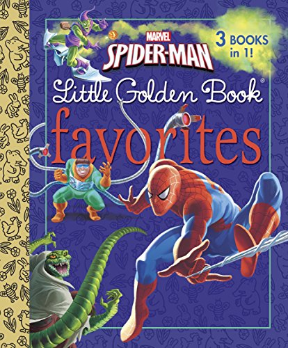 Marvel Spider-Man Little Golden Book Favorites - Classic Superhero Storybook for Kids | Perfect for Bedtime Reading & Early Learning (Marvel: Spider-Man)