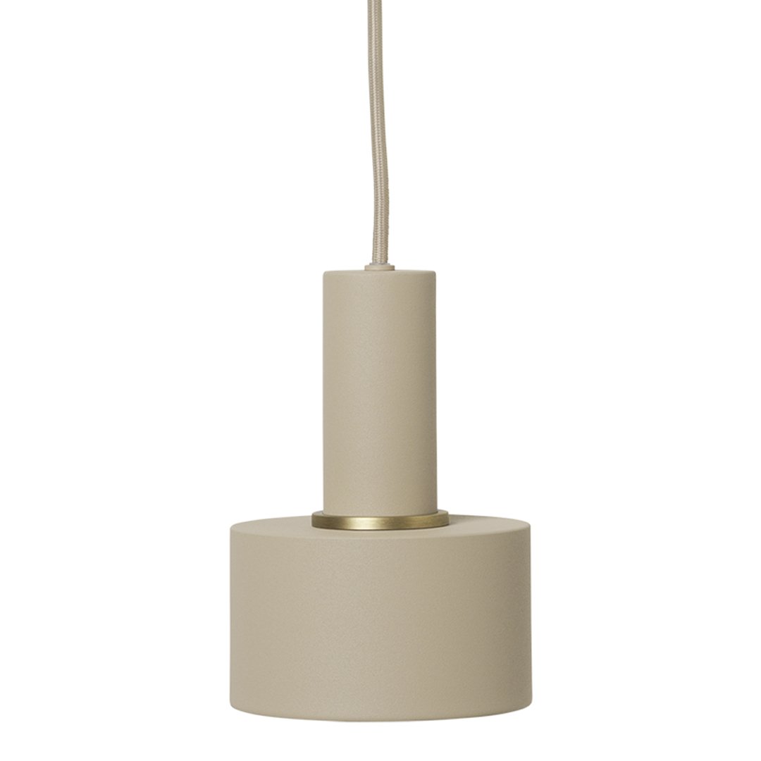 Ferm Living Disc Shade Collection - Modern Pendant Lighting for Living Room, Dining Room & Bedroom | Scandinavian Design Ceiling Lamp