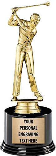 Custom Engraved Golf Trophy - 7.25