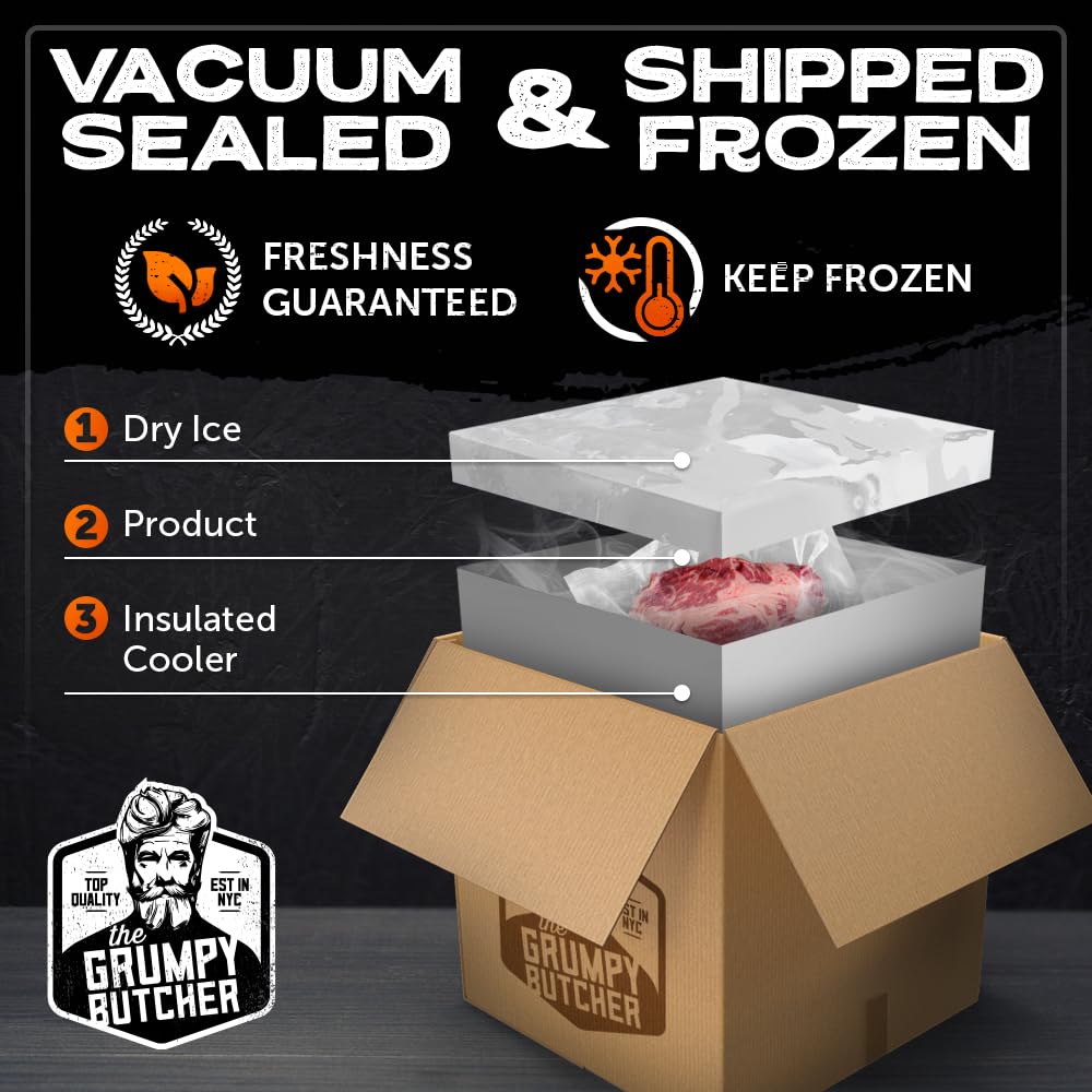 Grumpy Butcher Duke Treat - 12 Mini Beef Wellingtons, 20 Artisan Meatballs & 6 Large Chicken Hot Dogs - Premium Meat Gift Box for Holidays, Parties & Gourmet Food Lovers | Perfect for Christmas Gifts, Corporate Events & Family Gatherings