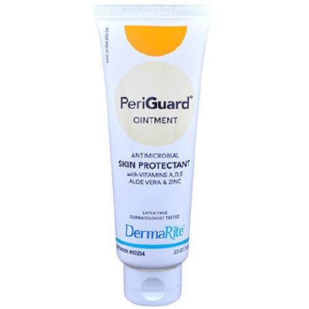 Dermarite PeriGuard Skin Protectant Ointment - 3.5 oz Scented Tube (Case of 24) | Moisturizing Skin Barrier Protection for Ostomy Care, Wound Healing & Dermatitis Relief