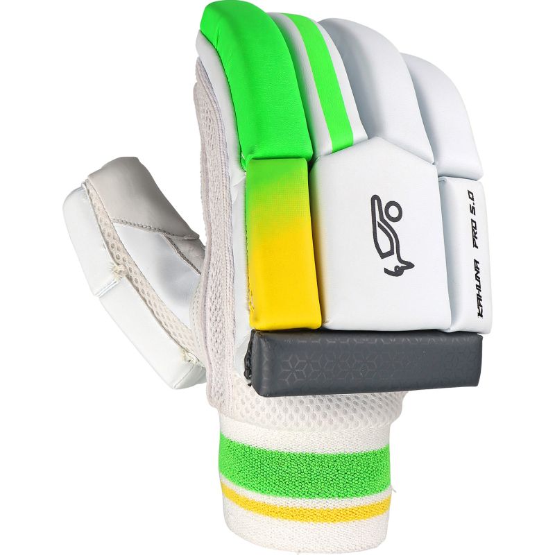 Kookaburra Kahuna Pro 5.0 Junior Cricket Batting Gloves - Youth Size for Practice & Matches - Perfect for Junior Cricket Players Training & Games