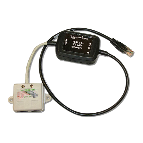 Victron VE.Bus to VE.Can Interface Converter - Seamless Communication for Marine & RV Power Systems | Perfect for Solar Energy & Off-Grid Applications