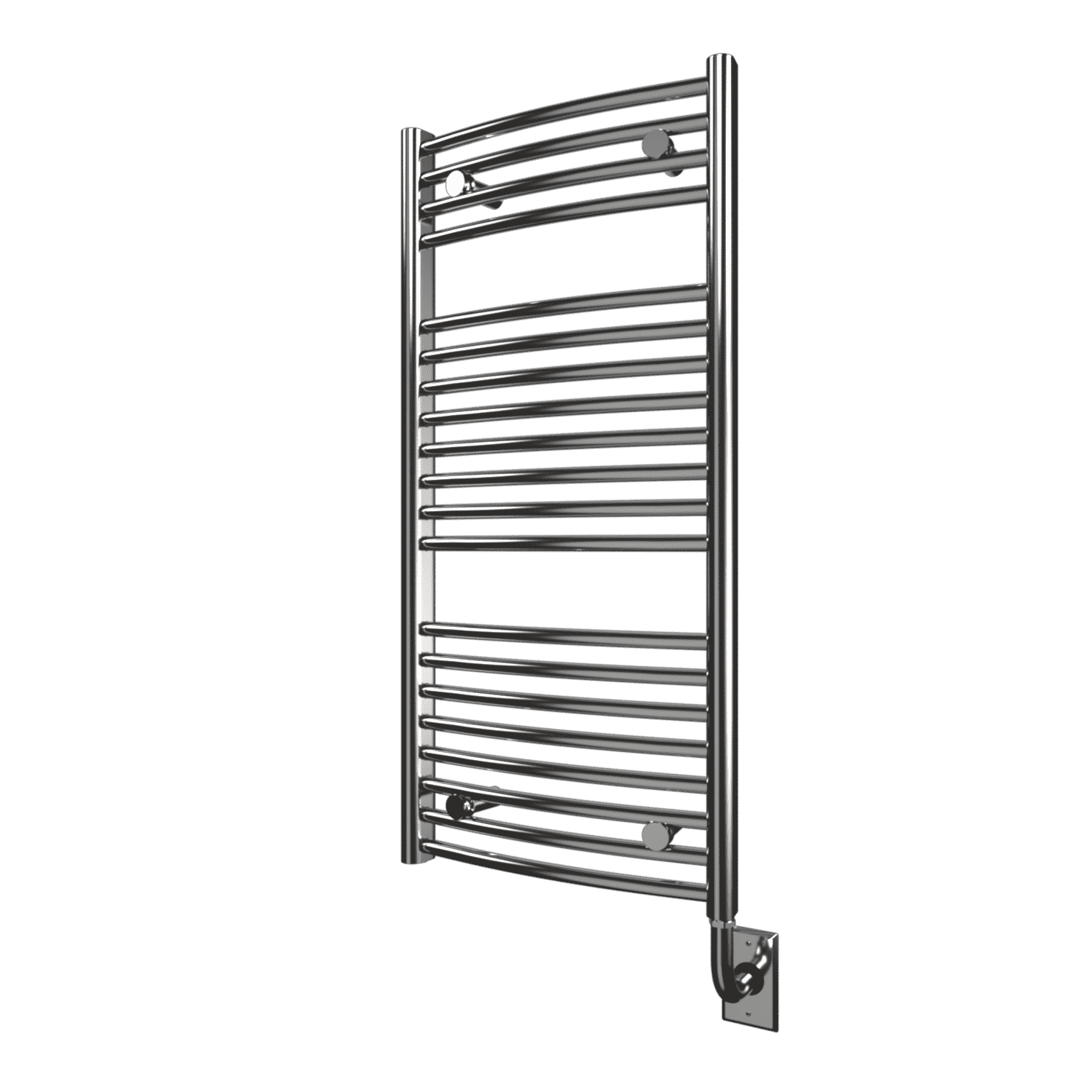 Tuzio Blenheim Hardwired or Plug-in Bathroom Towel Warmer Heater - 17.5