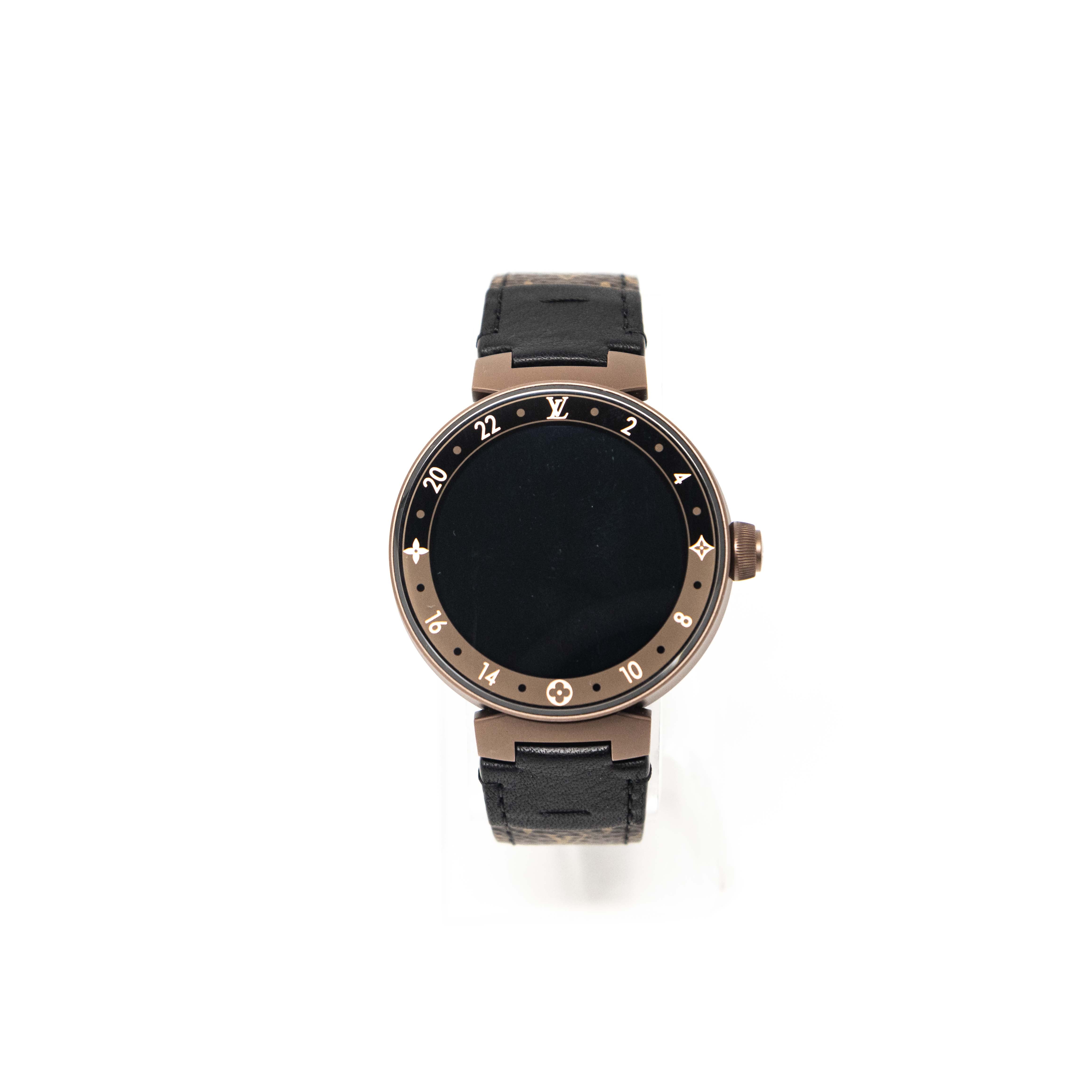 Louis Vuitton Tambour Horizon Light Up Smartwatch - Luxury Touchscreen Smart Watch for Men & Women with Fitness Tracking & Notifications - Perfect for Business, Travel & Everyday Wear