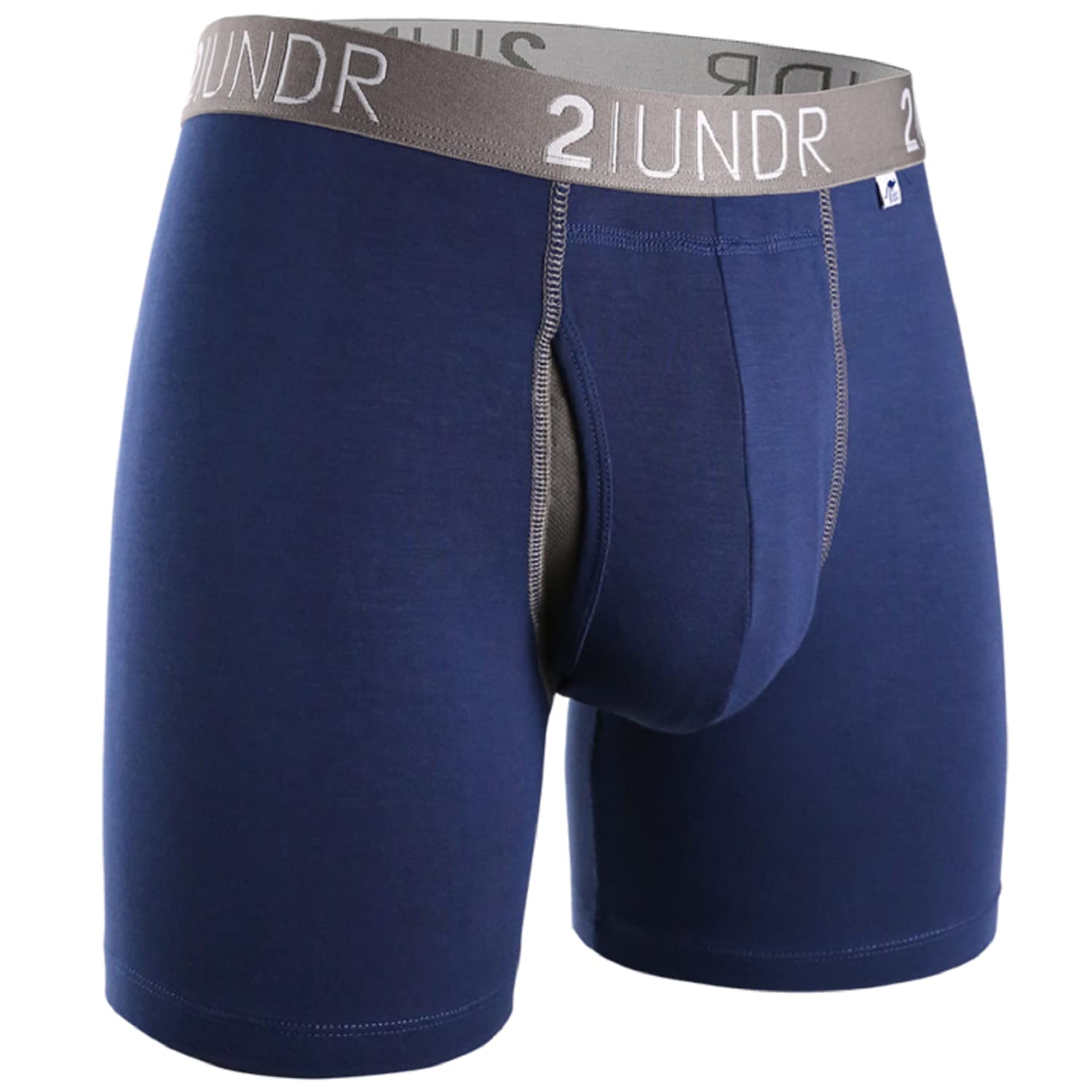 2UNDR Men's Swing Shift Boxer Briefs 3-Pack - Moisture Wicking, Comfortable Underwear for Workout & Everyday Wear