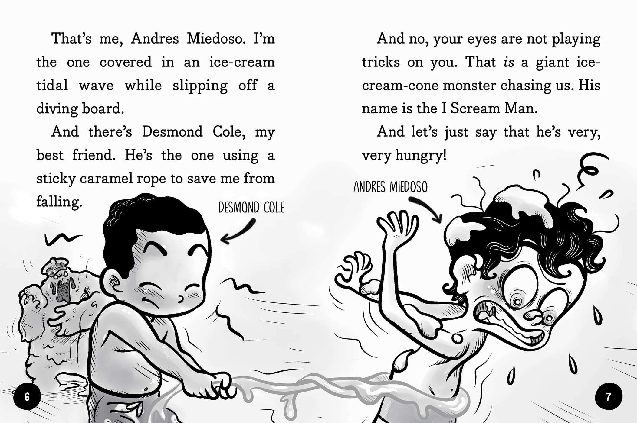 Desmond Cole Ghost Patrol: Who Wants I Scream? (Book 14) - Spooky Middle Grade Chapter Book for Kids Ages 6-10 | Perfect for Halloween Reading & Adventure Story Lovers