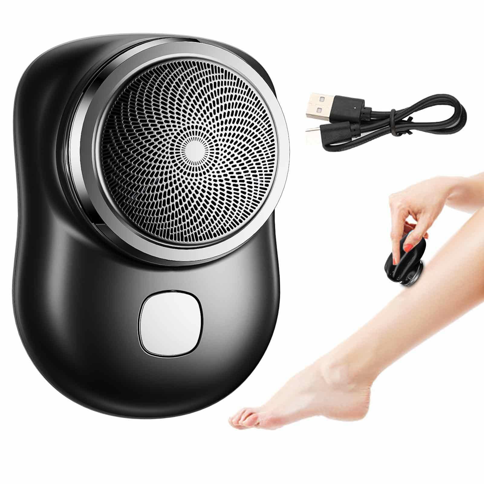 Best Electric Shaver for Men - Rechargeable Cordless USB Razor for Dry & Wet Shaving - Perfect for Travel, Home & Gym Use