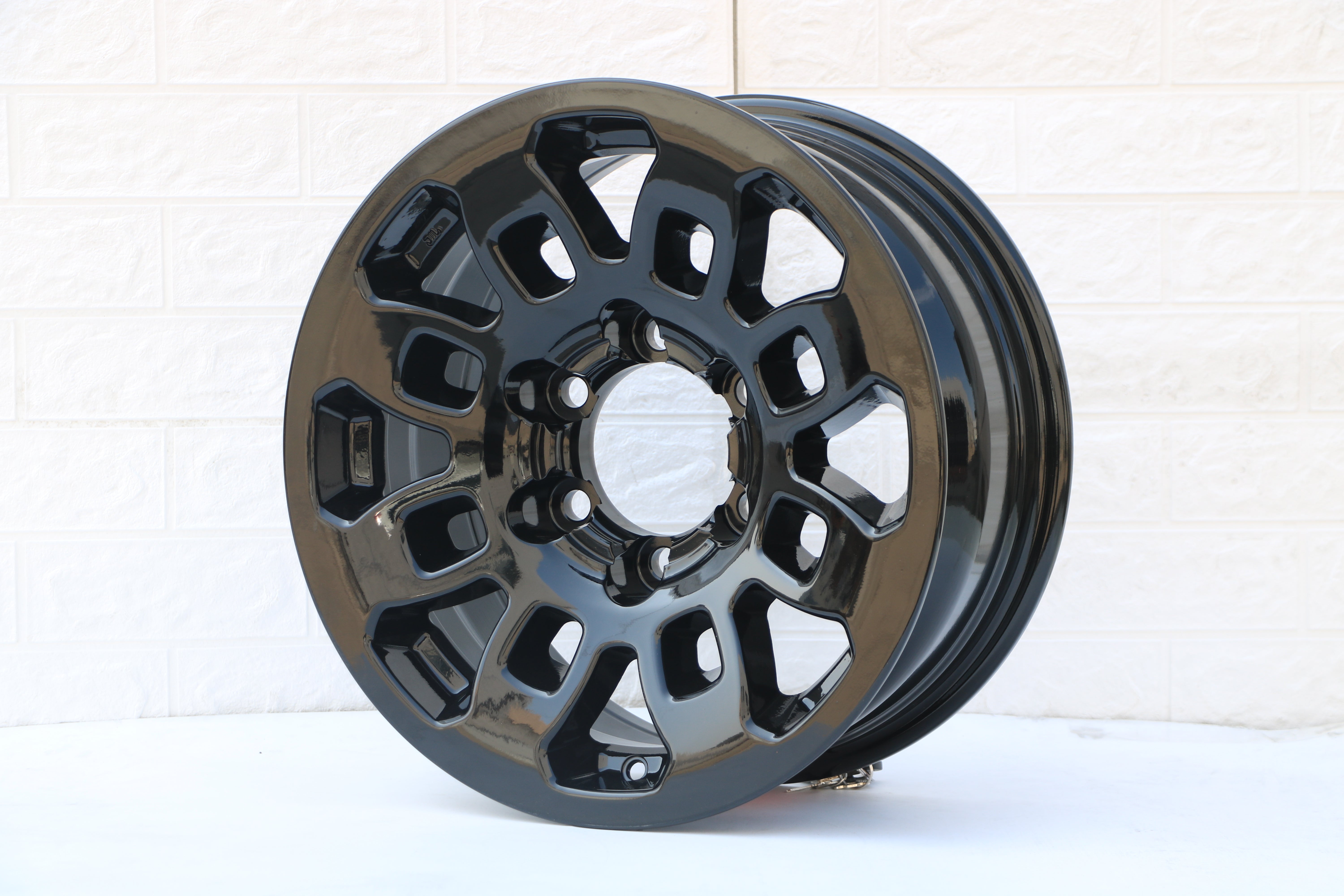 16-Inch Black Pro Style Wheels for Toyota Tacoma, 4Runner & FJ Cruiser - Durable Alloy Rims for Off-Road & Street Driving