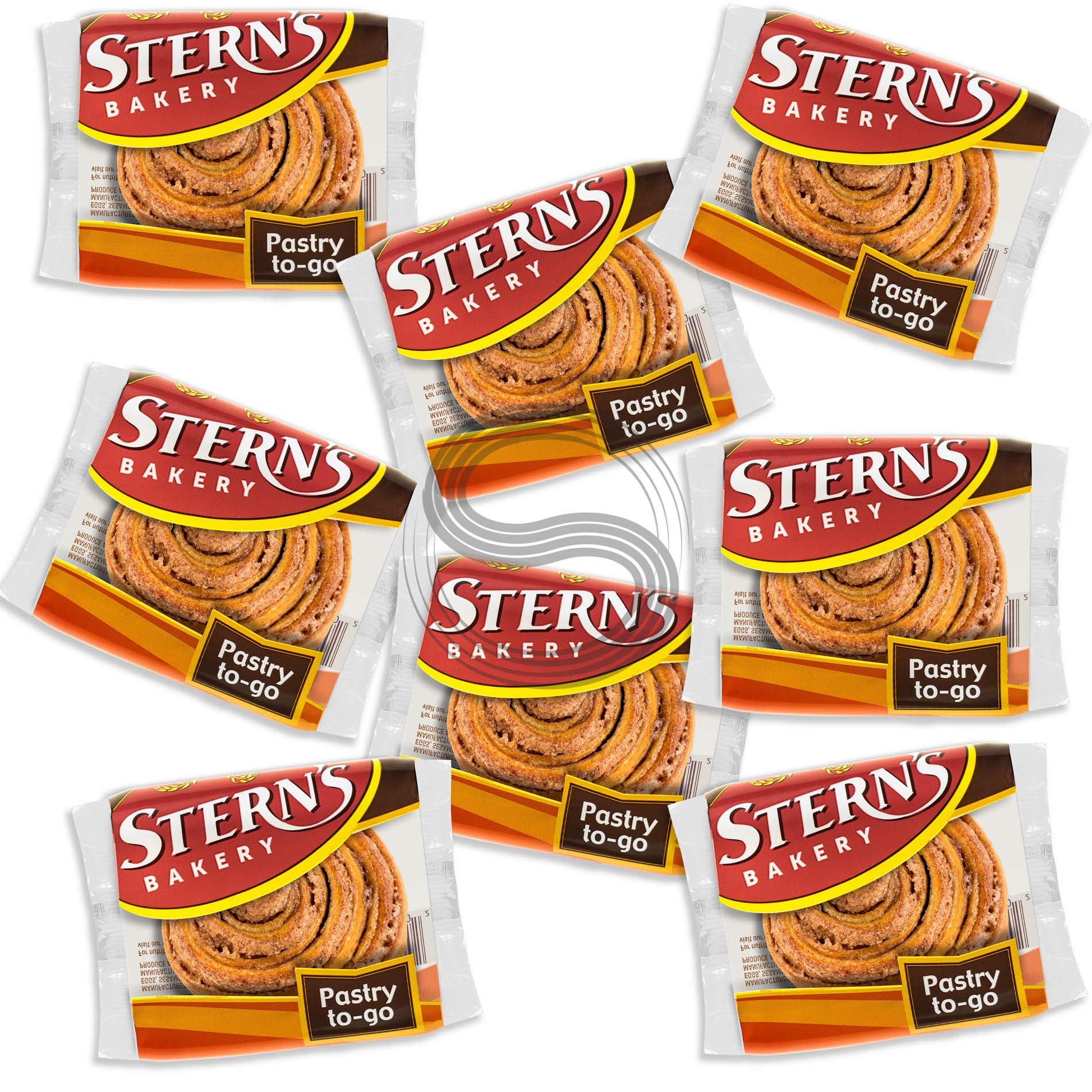 Delicious 1.5 Oz Cinnamon Rolls Snack Cakes - Dairy Free & Nut Free Pastries by Stern's Bakery (80 Count) - Perfect for Office Snacks, School Lunches, Afternoon Treats & On-the-Go Breakfast