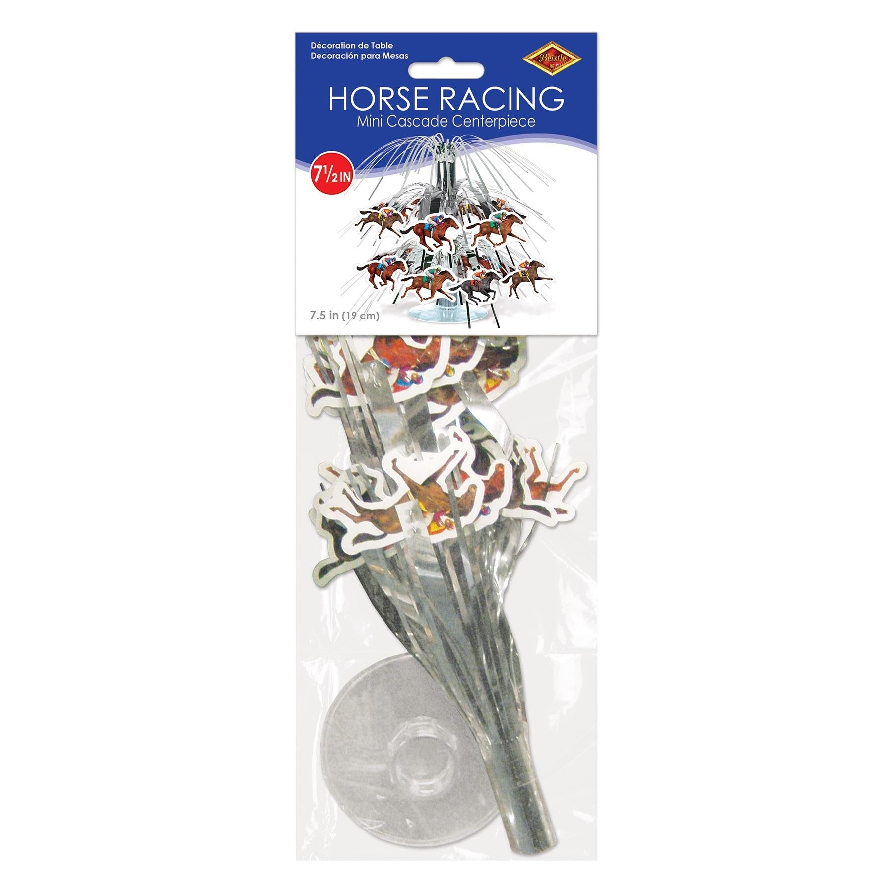 12 Pack Beistle Horse Racing Mini Party Cascade Centerpiece Decorations - Perfect for Derby Day, Birthday Parties, and Themed Events