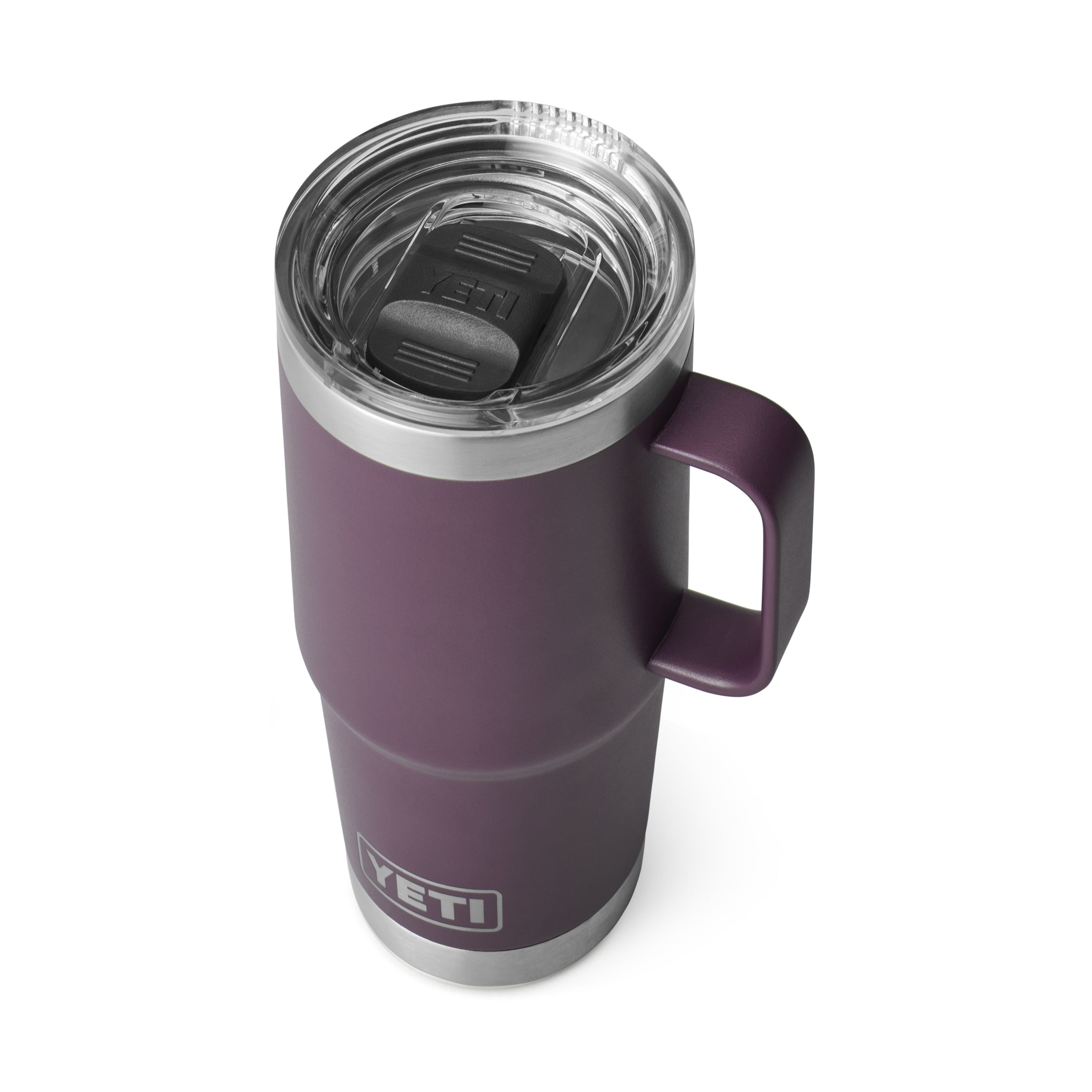 Yeti Rambler 20 oz Stainless Steel Travel Mug with Lid - Nordic Purple - Insulated Coffee Tumbler for Hot & Cold Drinks - Perfect for Commuting, Camping, and Outdoor Adventures