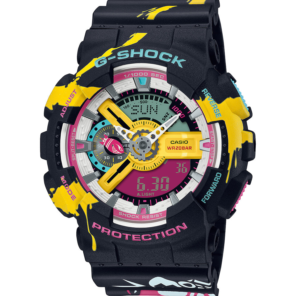 G Shock GA110LL 1A League of Legends Unisex Digital Watch - Stylish Gaming & Outdoor Sports Watch for Men and Women