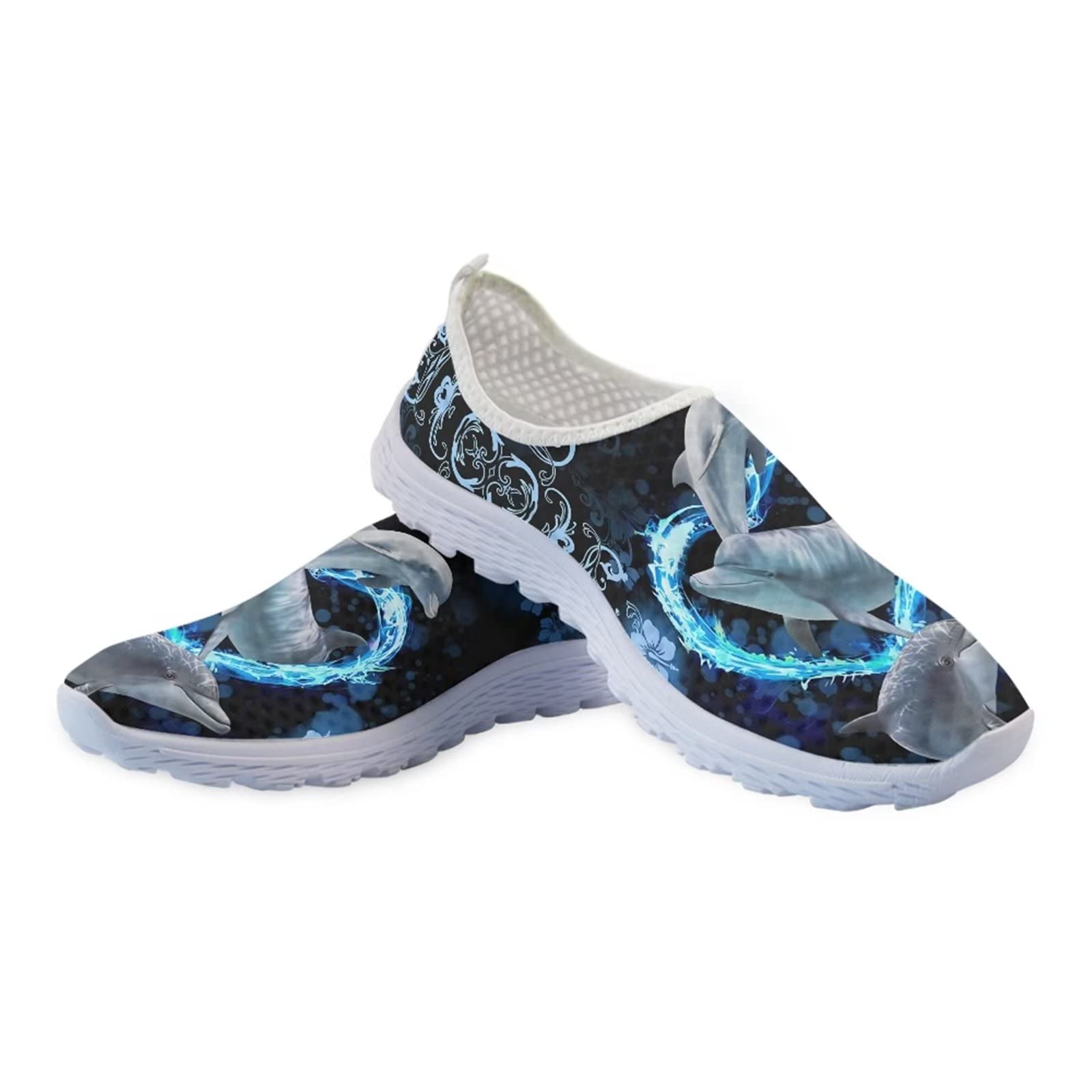 HELLHERO Women's Slip On Sneakers - Lightweight Breathable Mesh Walking Shoes for Women, Comfortable Casual Shoes for Walking, Running & Travel (Size 5.5-10.5) | Perfect for Gym, Workout & Everyday Wear