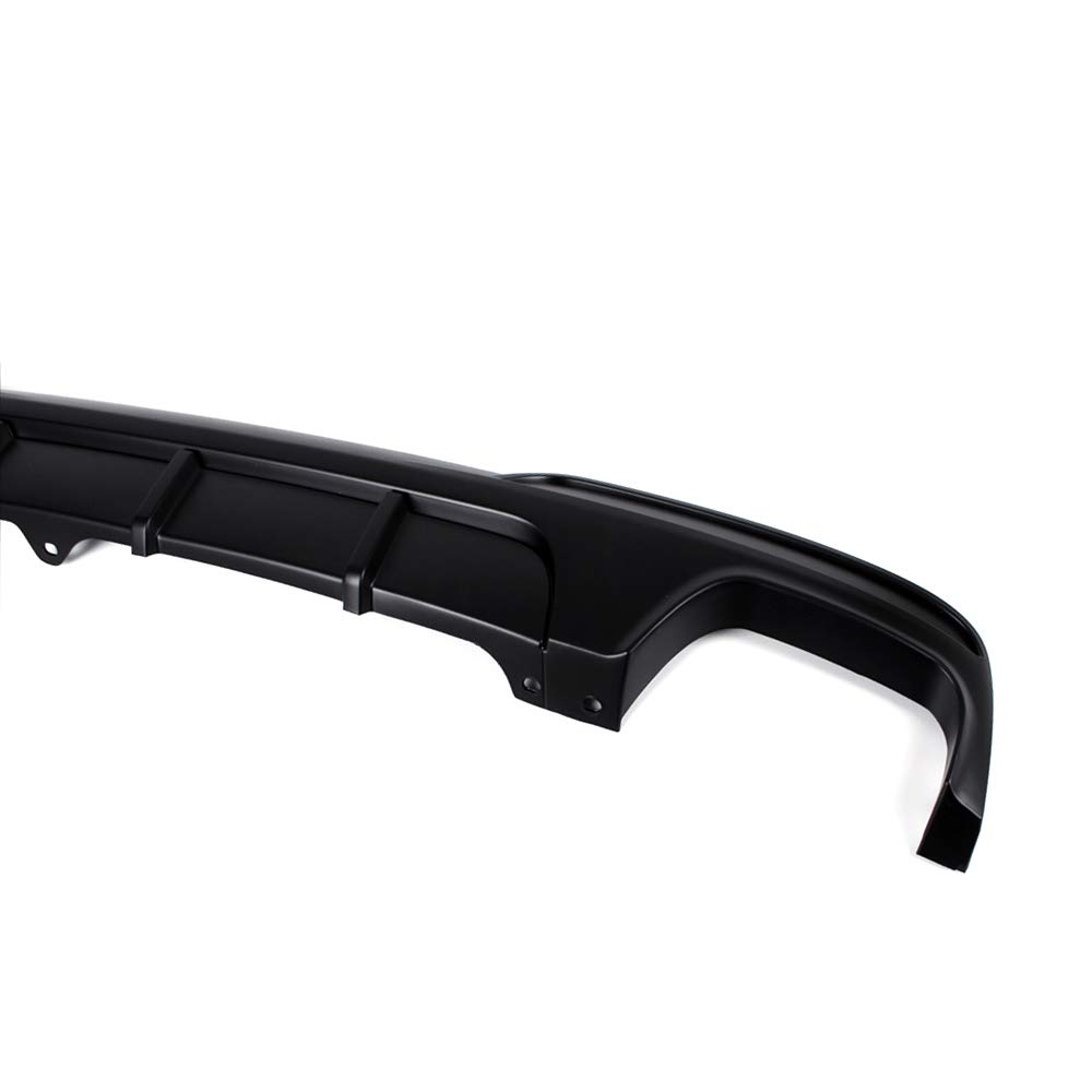 FRP Rear Bumper Diffuser Lip Spoiler for BMW 525i 528i 5 Series F10 M Tech M Sport Sedan 2011-2016 (Matt Black) - Enhance Style & Aerodynamics for Your BMW 5 Series F10