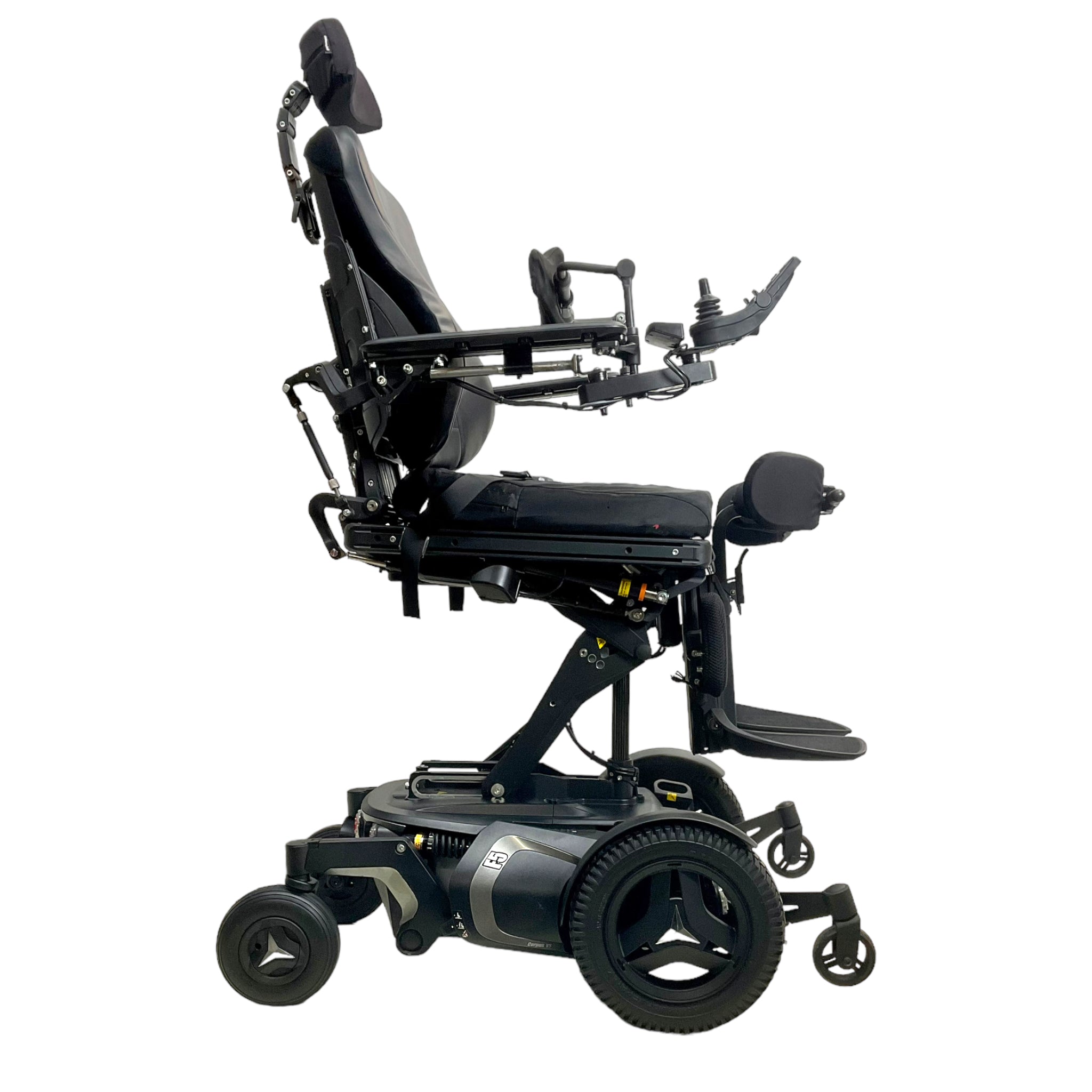 Permobil F5 Vertical Standing Power Wheelchair - 18 x 18 Inch Seat with Elevating Function | Electric Mobility Aid for Adults & Seniors | Ideal for Home Use, Outdoor Activities & Rehabilitation Therapy