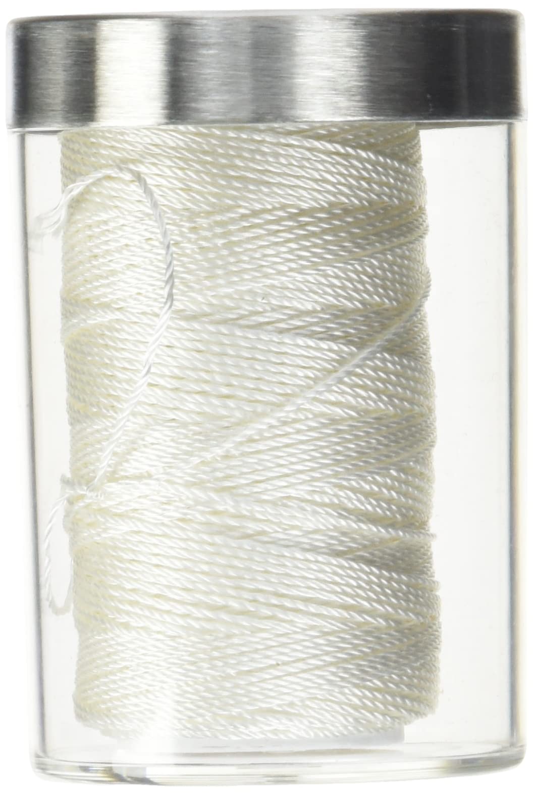 IBILI Kitchen String with Dispenser - White, Transparent & Grey 6m Roll - Perfect for Tying Roasts, Bundles & Food Prep in Home Kitchens