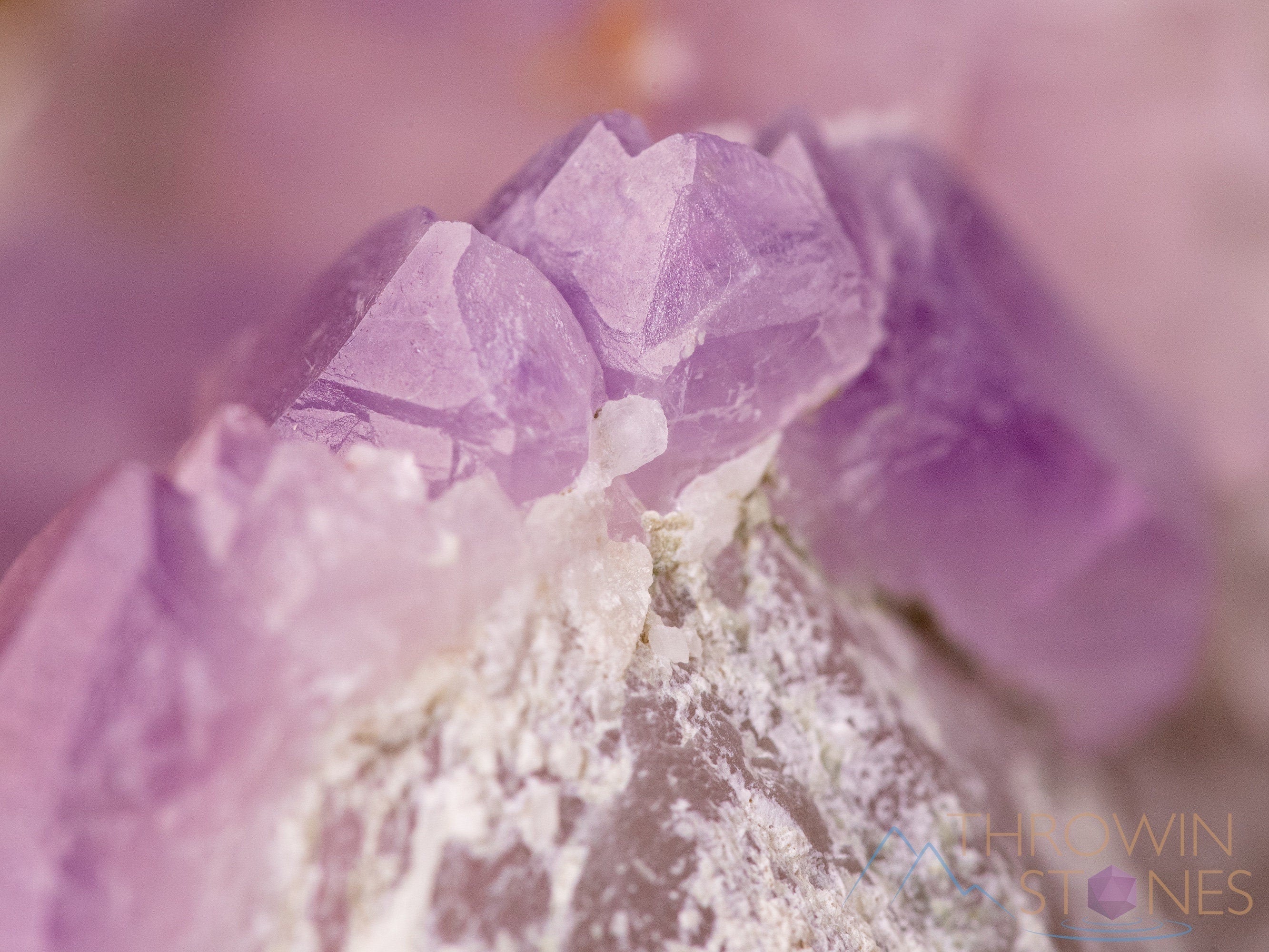 Natural Amethyst Raw Crystal Stone - February Birthstone, Unique Spiritual Gift, Boho Home Decor, Healing & Meditation Use (40464)