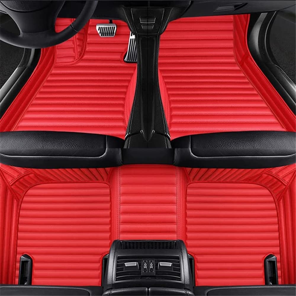 Custom Car Floor Mats for 96% Sedan SUV & Sports Cars - All Weather Full Coverage Anti-Slip Leather Liners - Perfect Gift for Men, Women & Father's Day - Ideal for Daily Commute, Road Trips & Car Protection