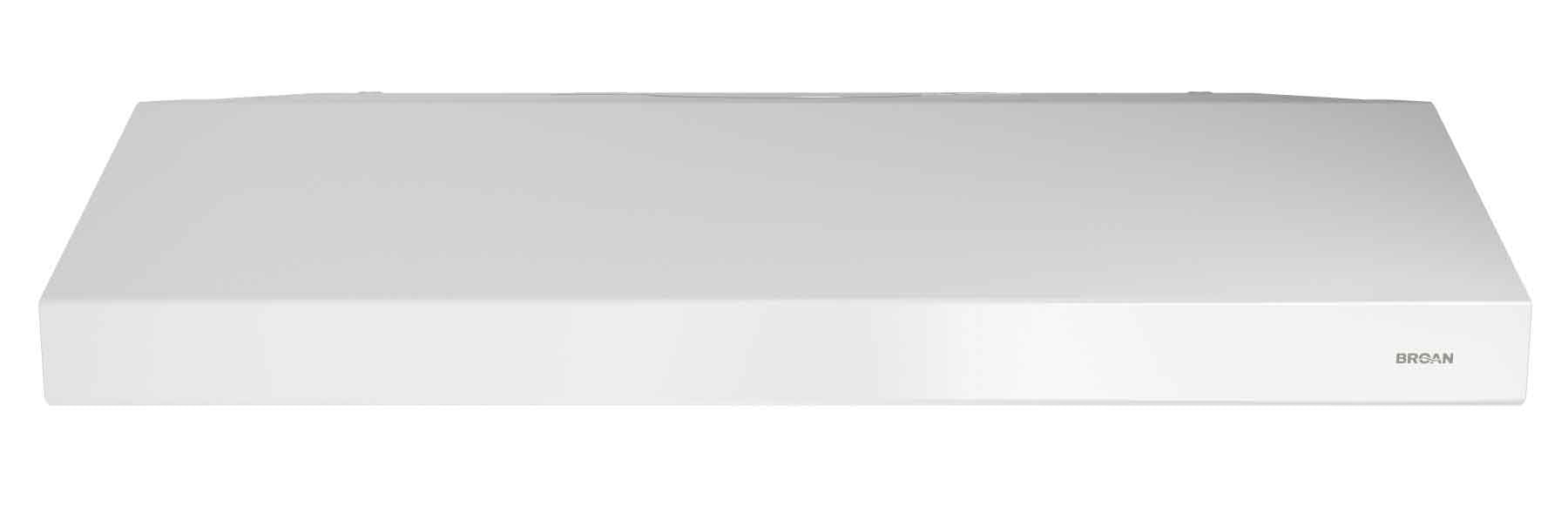 Broan White 30-Inch 300 CFM Under Cabinet Range Hood - BCSEK130WW | Powerful Kitchen Ventilation for Smoke & Odor Removal | Perfect for Small to Medium Kitchens