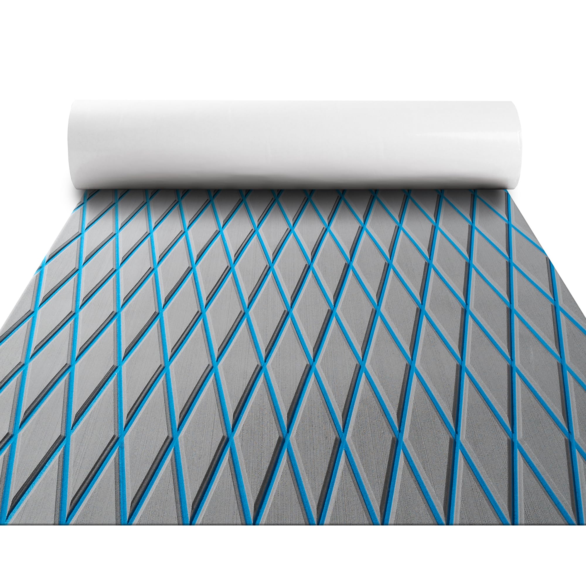 Premium EVA Foam Boat Flooring - Non-Slip Marine Decking Mat with Self-Adhesive Backing - Waterproof Boat Floor Covering for Yachts, Motorboats, Kayaks & RVs - Ideal for Wet Deck Protection & Comfort Underfoot