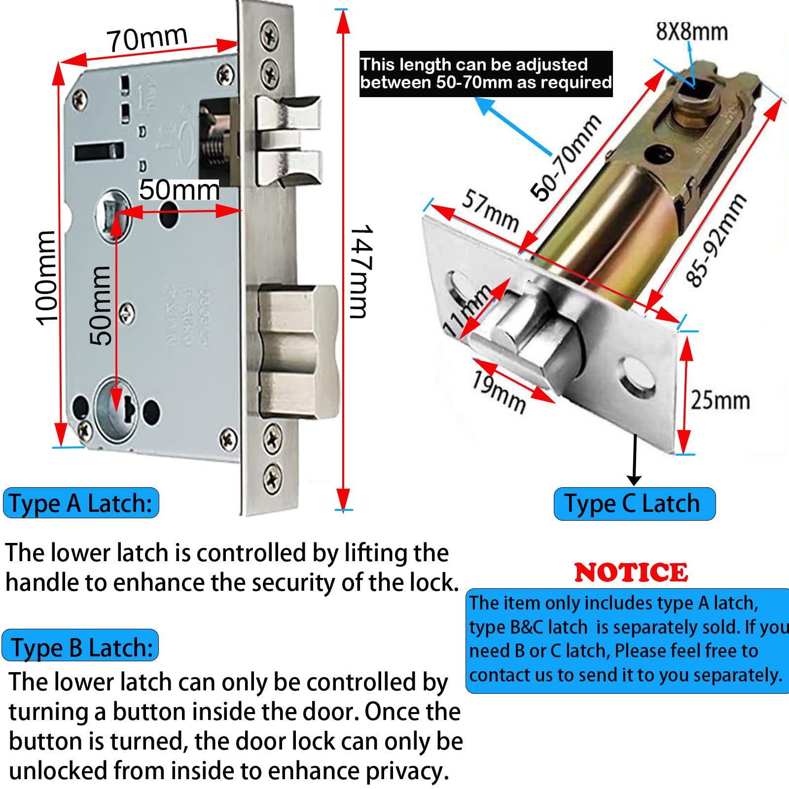 Smart Fingerprint Door Lock with Keyless Entry Keypad - Biometric Digital Door Lock with WiFi Remote Control & Auto-Locking for 35-85mm Wood Doors | Secure Home, Office & Apartment Entry