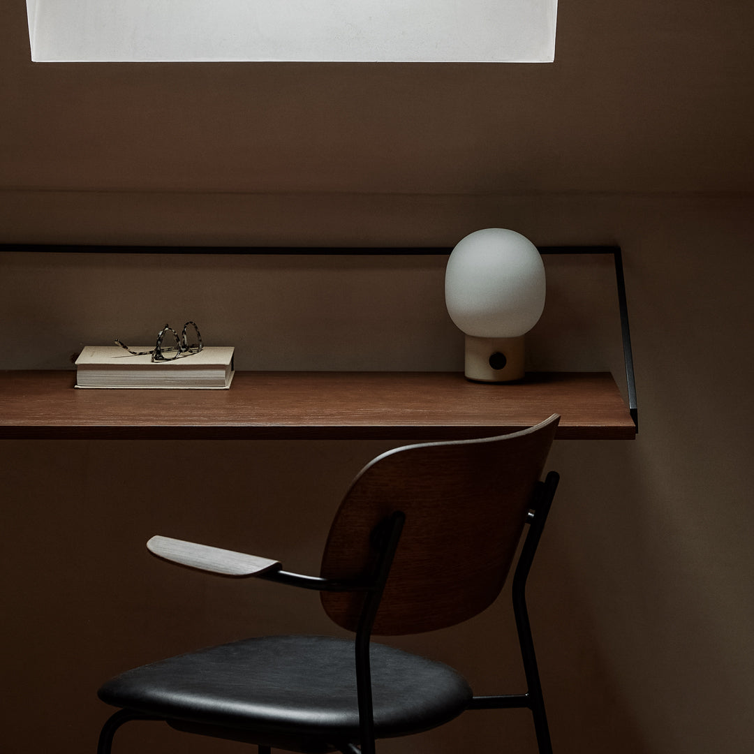 JWDA Portable Table Lamp - USB Rechargeable LED Night Light for Bedroom, Office & Travel - Adjustable Brightness & Warm White Light for Reading & Relaxation
