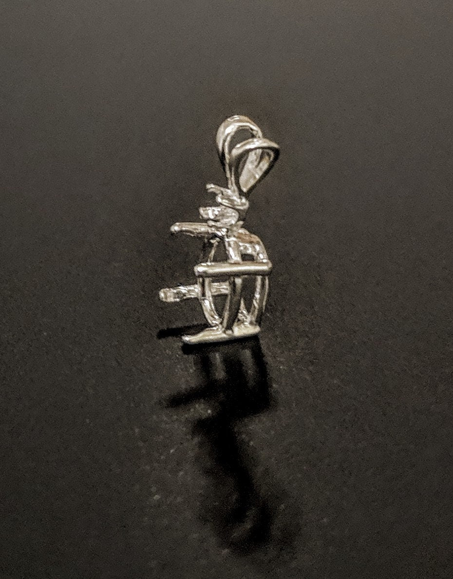 6x4mm & 9x7mm Oval Pendant Setting - Solid Sterling Silver or 14K White/Yellow/Rose Gold - Handcrafted in USA - Perfect for Birthstone, Diamond & Gemstone Jewelry Making
