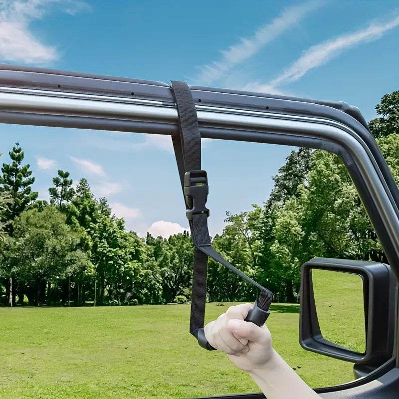 Portable Vehicle Support Handrail - Durable & Stable Car Assist Handle for Seniors & Disabled - Perfect for SUVs, Trucks & Vans