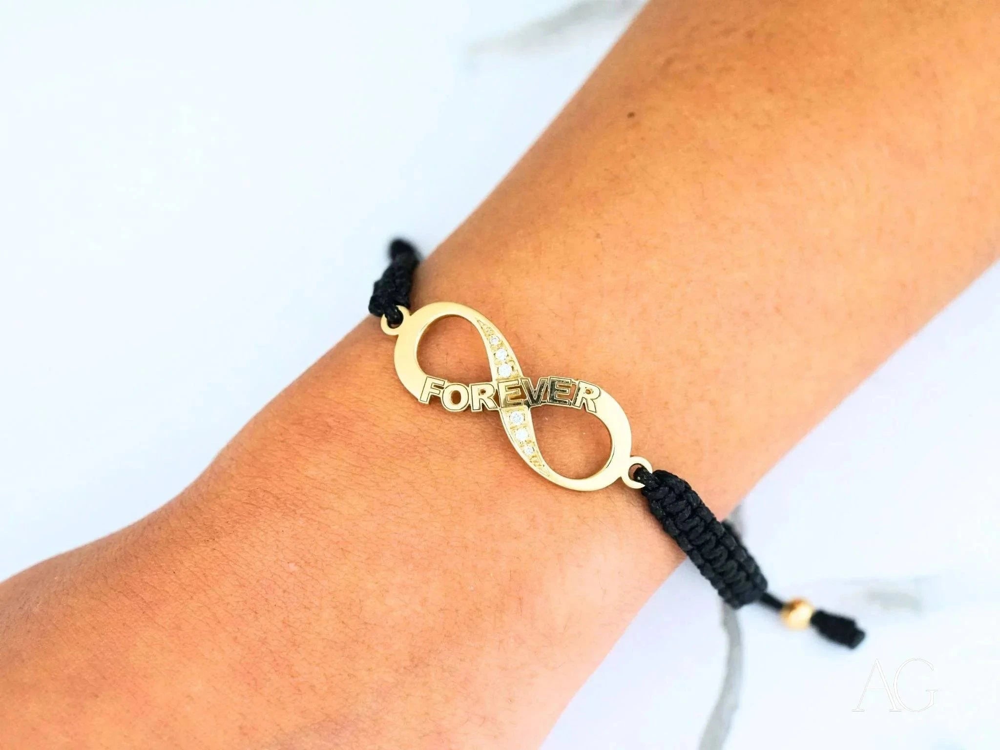 18K Gold Infinity Bracelet for Women - Eternal Elegance Jewelry Gift for Her - Perfect for Anniversaries, Weddings & Special Occasions