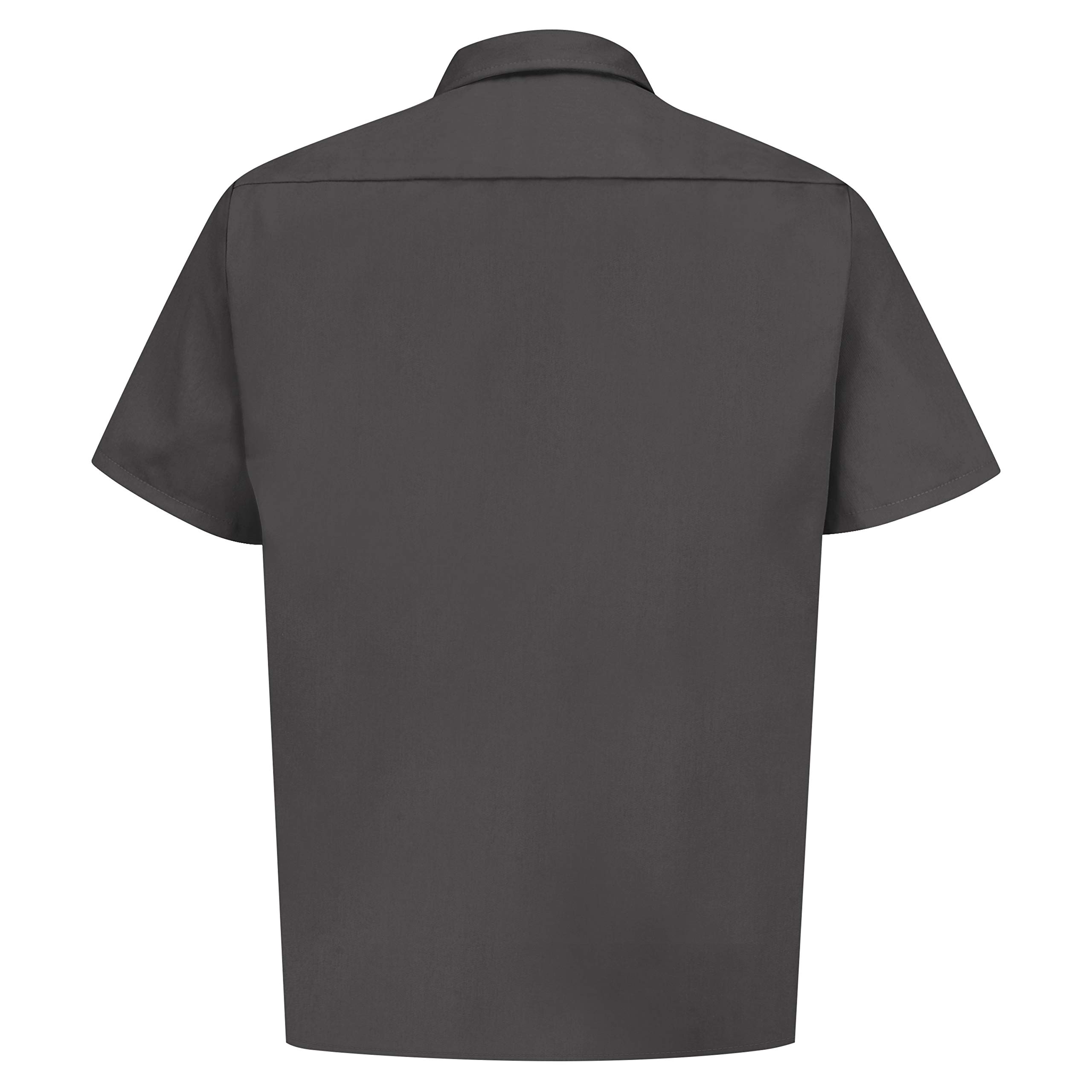 Red Kap Men's Durable Work Shirt - Heavy Duty Utility Uniform for Construction, Mechanics & Industrial Workers - Comfortable & Breathable for Long Shifts