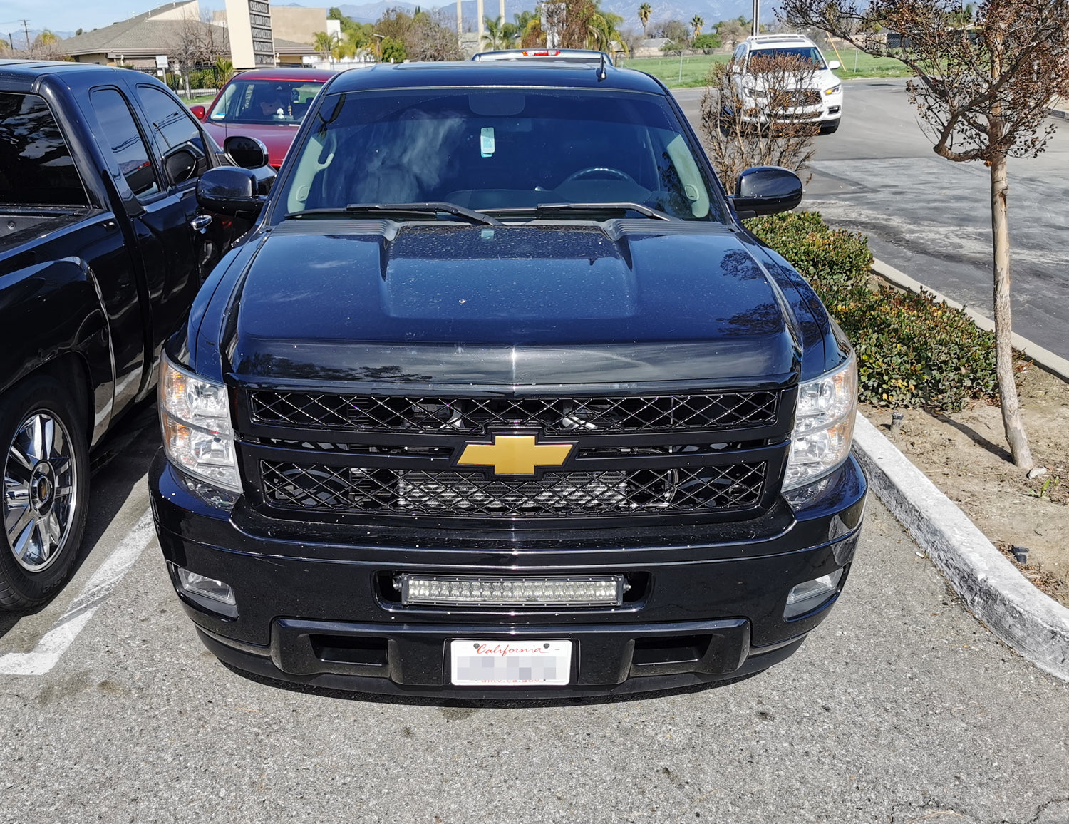 120W 20 LED Light Bar with Mounting Bracket & Wiring Kit - Compatible with 2011-2014 Chevy Silverado 2500/3500HD - Off-Road, Truck, ATV, Jeep Lighting for Night Driving & Outdoor Adventures
