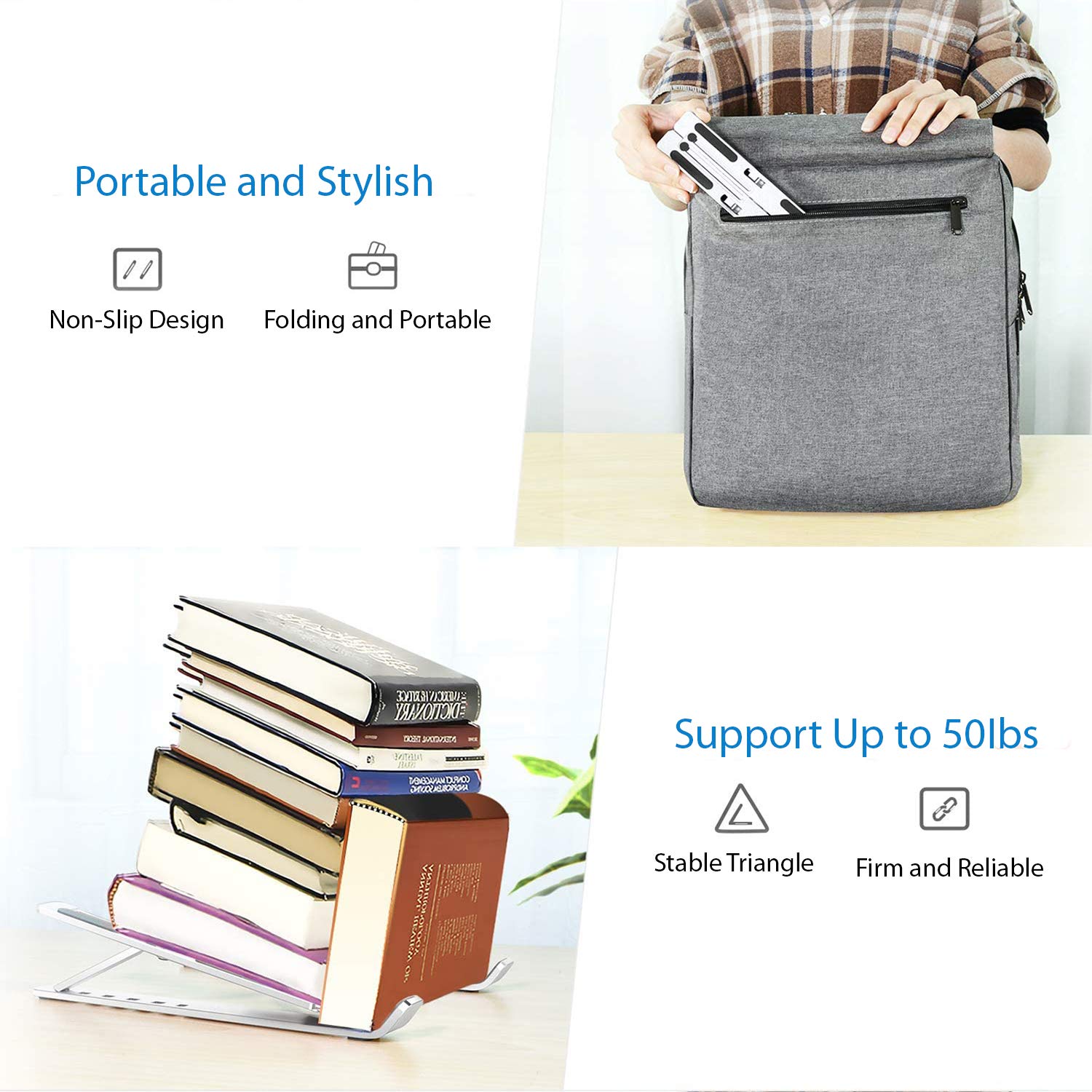 Adjustable PRO Stand for Asus ZenPad Z10 - Heavy Duty Desktop Holder for Tablets & Laptops up to 21