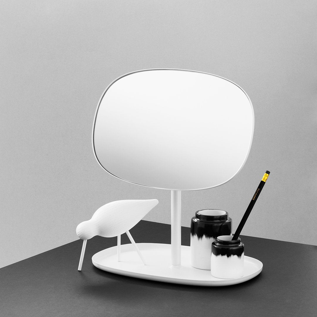 2-Pack Flip Mirror for Makeup & Travel - Portable 360° Rotating Vanity Mirror with Stand for Home, Salon, and On-the-Go Use