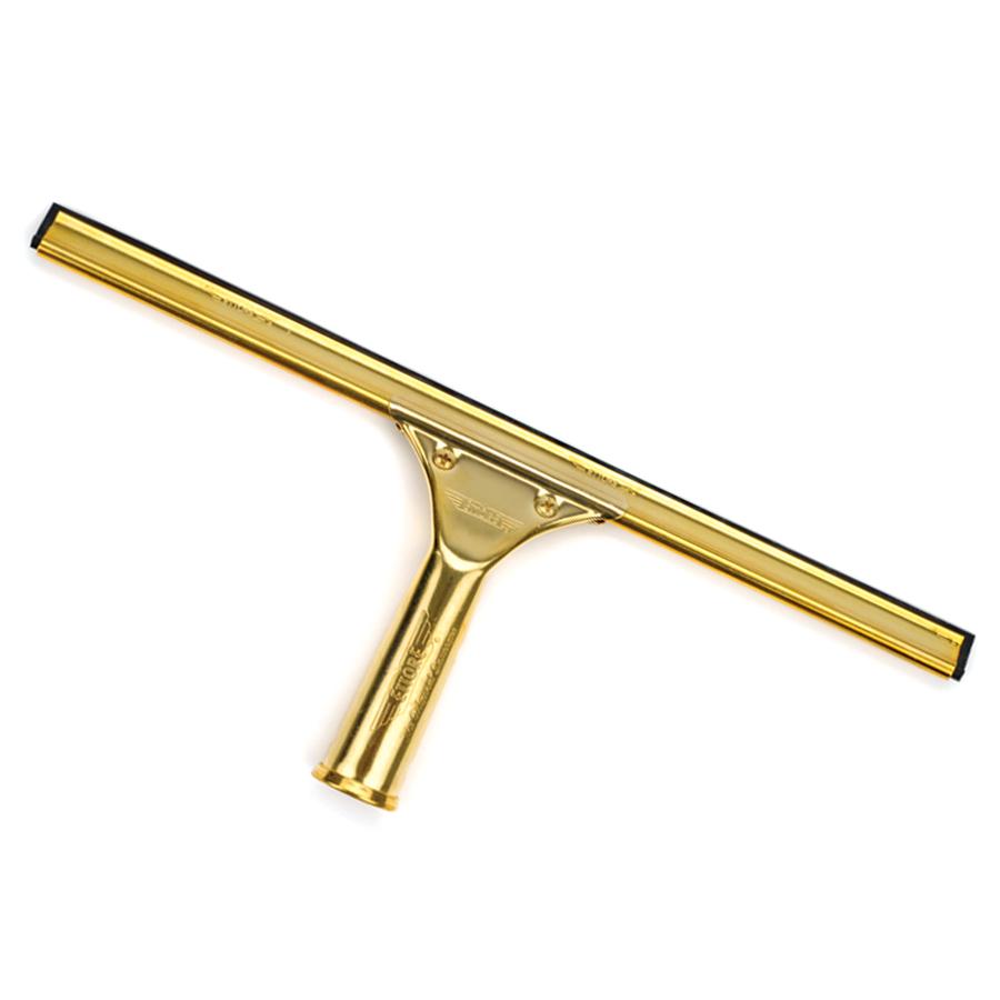 Ettore Master Brass Squeegee Complete - Professional Window Cleaning Tool for Streak-Free Glass - Perfect for Home, Office, and Commercial Use