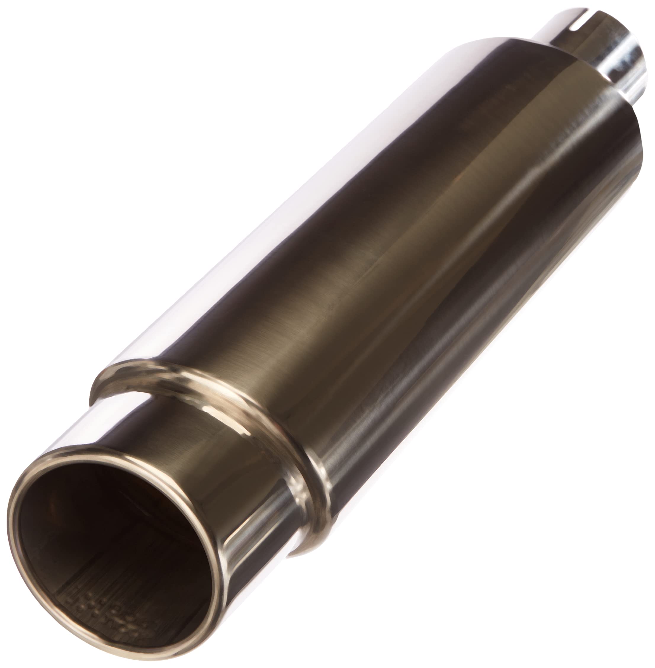 Sumex Pan8000 Stainless Steel Exhaust Terminal - 61 x 440mm Oval Shape for Car & Truck Exhaust Systems - Durable Automotive Exhaust Pipe Tip Upgrade