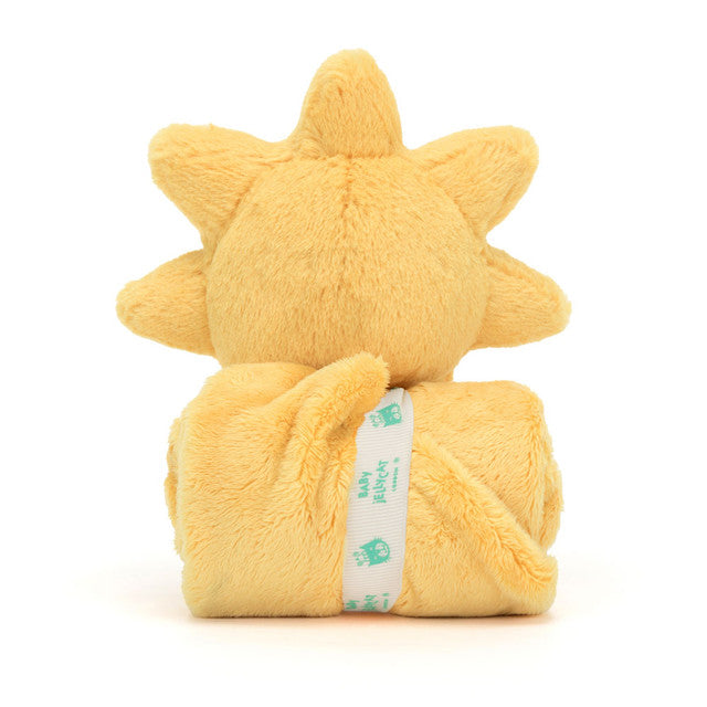 Jellycat Amuseables Sun Plush Soother - Soft & Cuddly Stuffed Animal Toy for Babies & Kids | Perfect for Nursery Decor, Sensory Play & Comforting Gifts